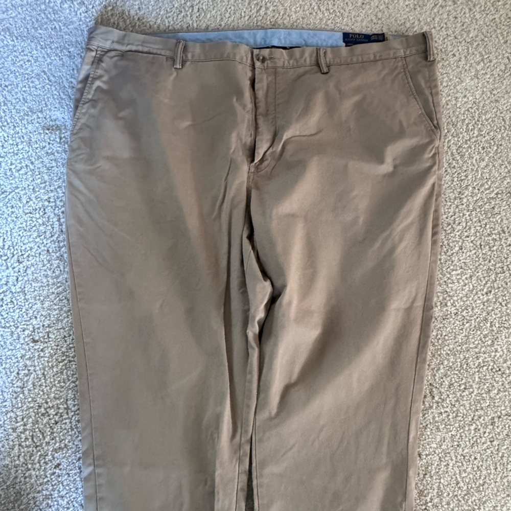 Men’s Polo by Ralph Lauren Tan Chino Pants 48/32